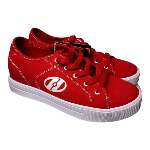 Heelys Shoes Heelys Pro Red Canvas Skate Shoes Please Read